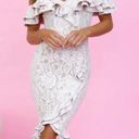 Hello Molly White Lace Dress Photo 0