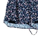 Altard State Floral Boho Paper Bag Lined Short Ruffle Trim Hi Photo 2