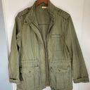 Nordstrom BP army Green Oversized Utility Jacket Photo 0