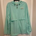 Magellan outdoors Magellan Fish Gear Women's 2X Jacket Windbreaker Mint Green Zip Up W/ Hood. Photo 0