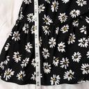 Derek Heart Short Black Flowy Floral Dress Photo 3