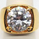 Krass&co Aurora Jewelry  18 Karat GE Cubic Zirconia Ring Photo 0