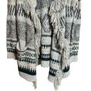 CAbi  Cardigan Womens Style 3701 Small Shetland Fringe Waterfall Tunic Sweater Photo 4