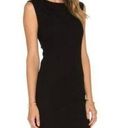 Vince  Ponte Knit Sleeveless Formfitting Pencil Midi Black Dress Women’s Size S Photo 0