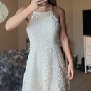 Kendall + Kylie  White Lace Dress Photo 0