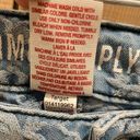 VTG 90s Y2k Mossimo Patterned Denim Jean Mini Hot Shorts Photo 11