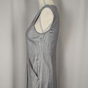 Theory  Sleeveless Wool Blend Sheath Dress Gray Size 4 Photo 14