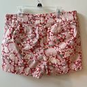 The Loft  Outlet shorts, pink/red floral, size 6 Photo 3