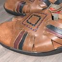 Dr. Scholls  Womens Comfort Strap Double Air-Pillo Sandals Tan Leather Size 6 Photo 5