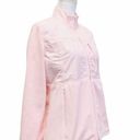 Tommy Hilfiger  Women's Large Pink Zip Up Fleece Jacket Photo 2