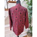 Jennifer Moore  Women Marron Polyester Long Sleeve Buttons Front Jacket Size 10 Photo 7