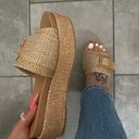 Platform Brown Sandals Size 6 Photo 5