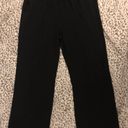 Guess Wide Leg Tie Waist Pant Black Medium Photo 0