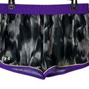 Under Armour  Women's Semi Fitted Athletic Shorts Black Purple Women Size Medium Photo 0