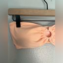 Cabana Del Sol  orange strapless swimsuit top Photo 1