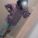 Supreme World Famous Zip Up Hooded Sweatshirt Violet Photo 1