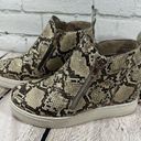 Bamboo Women's "Snakeskin" Platform Sneaker Size 8 Photo 1