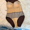 L.L.Bean  Swim Dress Woman’s Size 12 UPF 50+ Brown w/ Pink Microdots Summer Pool Photo 6