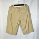 New York & Co. Stretch Khaki Bermuda Shorts 12 Photo 1