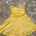 ThatsSoFetch Yellow Mini Dress Photo 1