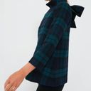 Tuckernuck  Faye Blouse Women's Size XXL Blackwatch Plaid Wool Flannel Holiday Photo 4