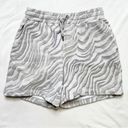 Sweaty Betty  Organic Cotton Animal Print Athletic Shorts French Terry Photo 2