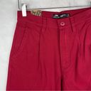 Vans NWT  Curren X Knost Chino Casual Trouser Pants Retro Skateboarding Red 26 Photo 6