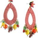 Inc international  Concepts Mixed Fruit Drop Earrings in Gold-Tone NWT Photo 0