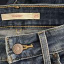 Levi's 711 knee ripped skinny denim jeans pants Photo 3