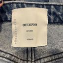 One Teaspoon New!  High Waisted Awesome Baggies Relaxed Leg Striped Jeans Photo 7