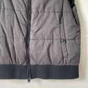 Banana Republic  Black Grey Padded Puffer Classic Zipper Front Vest size Large Photo 1