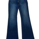 Paige  Canyon Bootcut Dark Wash Jeans Sz 29 Stretch Y2K Photo 0