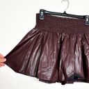 Karlie Faux Leather High Waisted Skort Size Small Photo 1