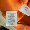 Anne Klein  Orange Double Breasted Blazer Peacoat Womens Size M Jacket Photo 11