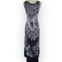 Vocal  rhinestone hi low dress, ladies small gray tie dye graphic tank dress Photo 3