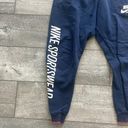 Nike Sportswear Size Small Navy Blue Jogger Sweatpants Photo 2