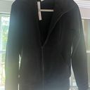 Lululemon  Black Full Zip Scuba Sweatshirt Photo 0