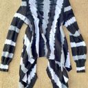 Michael Kors Michael  Open Front Striped Cardigan Size S/M Photo 1