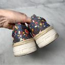 Jack Rogers Mia Platform Floral Espadrille Sneaker Shoes Lace Up Boho Retro 70s Photo 6