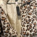 Victoria's Secret - Know One Cares Cropped Leopard Fuzzy Puffer Bomber Jacket- S Photo 5