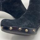 Stuart Weitzman  Suede Back Zip Stud Trim Booties Photo 6