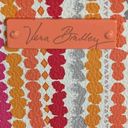 Vera Bradley  Pixie cosmetic bag wristlet confetti stripe  orange/pink/red Photo 4