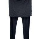 Splendid  Black Foldover Skirt Leggings Tennis Skirt Combo Size Small Photo 1