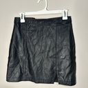 Abercrombie & Fitch Abercrombie faux leather mini skirt Photo 0