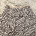 Lafayette 148  A-Line Flounce Skirt Beige Tweed Photo 2