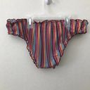 Urban Outfitters UO Out From Under Scalloped Striped Bikini Bottoms Photo 2