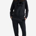 Roots  Organic Original Kanga Hoodie in Black Pepper Small Photo 3