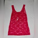 Bongo NWT  Rose Lace Sheer Tank Photo 1