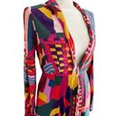 Farm Rio  Abstract Patches Long Sleeve Dress size Small Photo 3