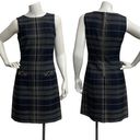 Tommy Hilfiger  Women's Plaid Sleeveless A-Line Dress size 2 Dark Academia Gothic Photo 2